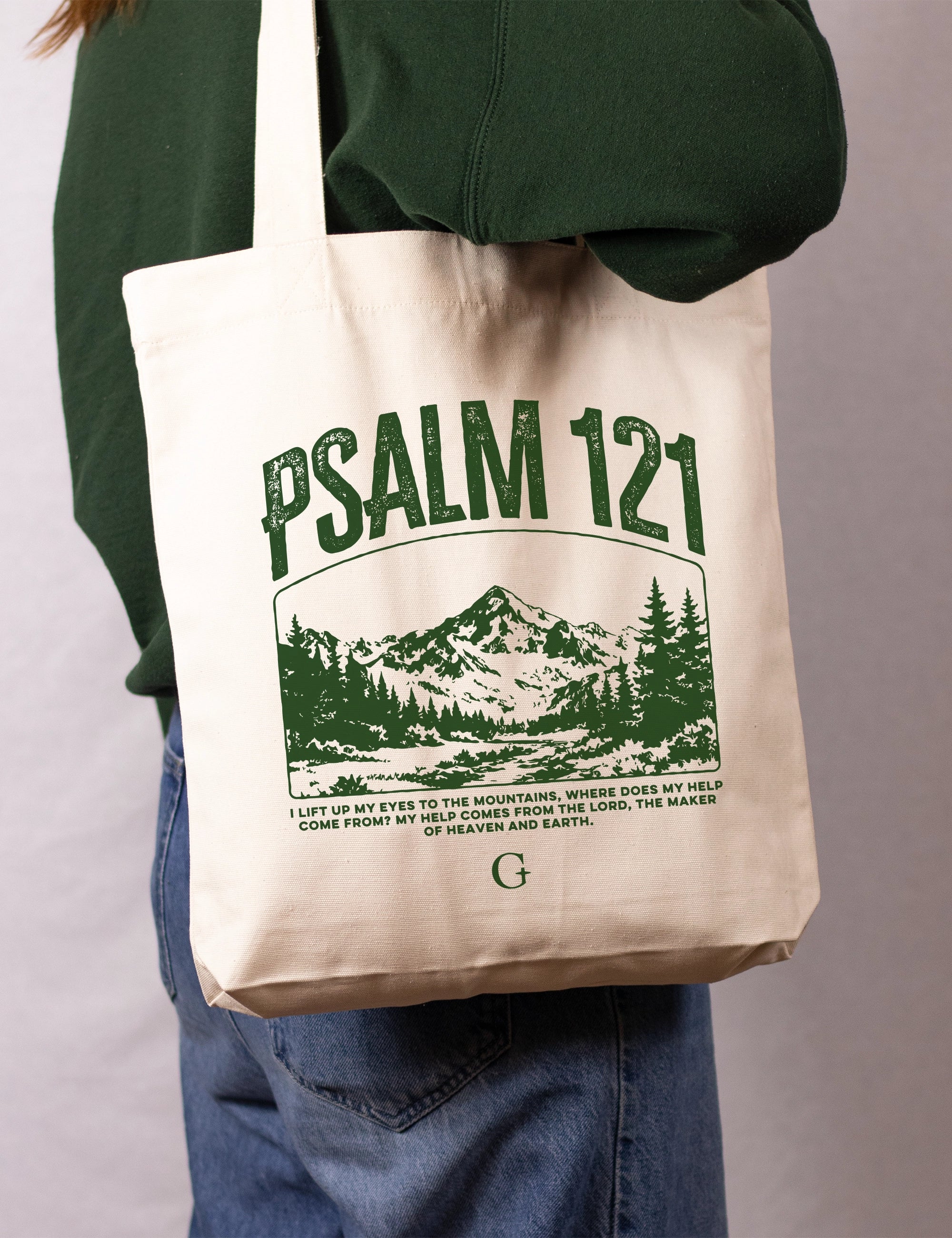 Psalm 121 Tote Bag