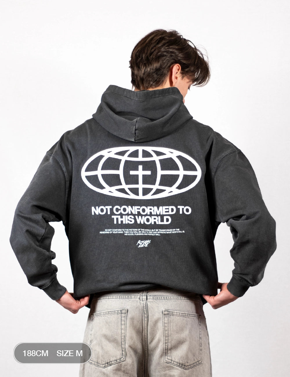 Romans 12 Oversized Hoodie