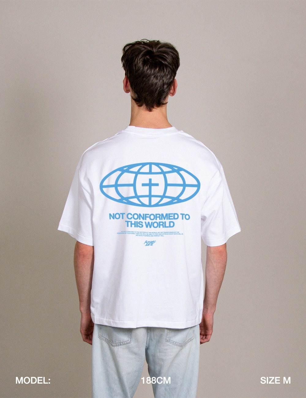 Romeinen 12:2 Oversized T-Shirt