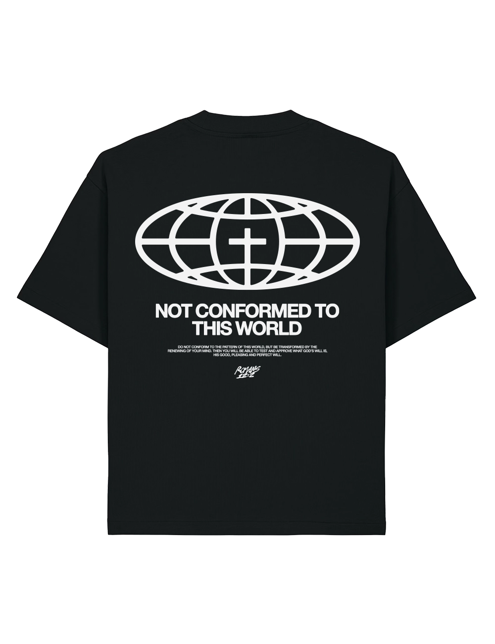 Romeinen 12:2 Oversized T-Shirt
