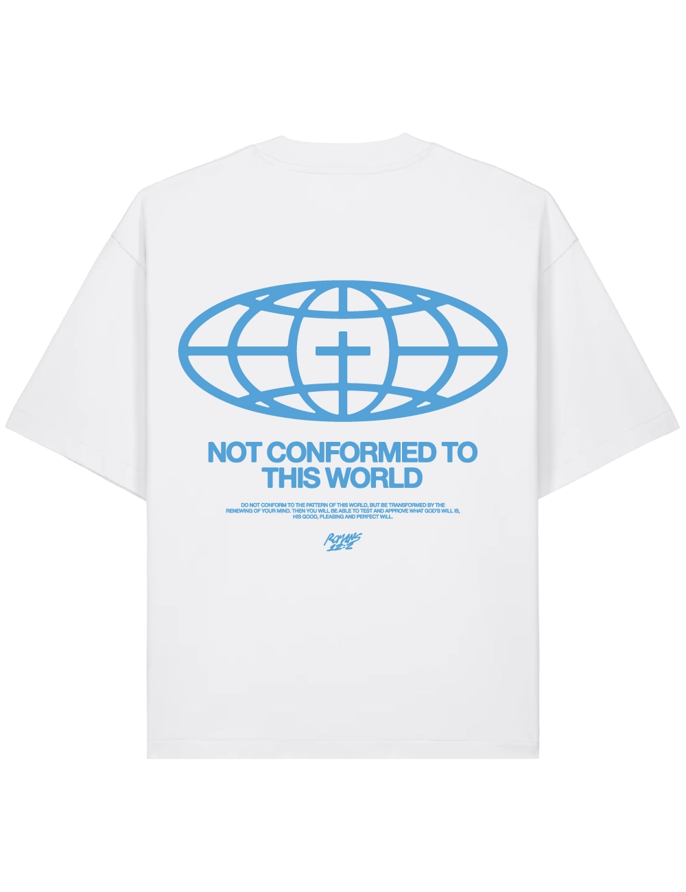 Romeinen 12:2 Oversized T-Shirt