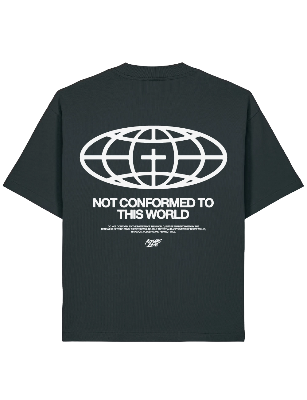 Romeinen 12:2 Oversized T-Shirt